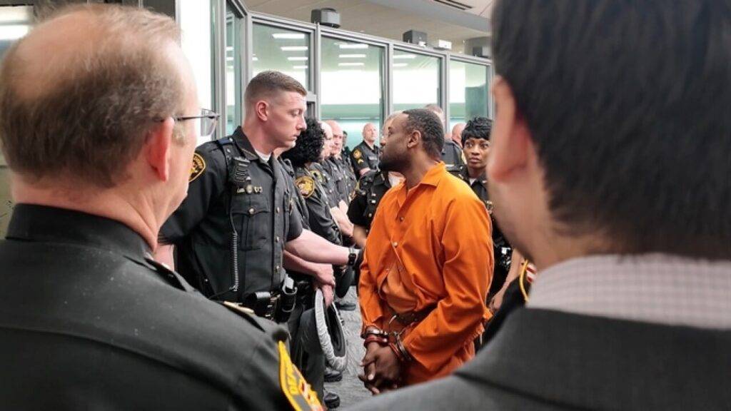 Rodney Hinton in court facing aggravated murder charges
